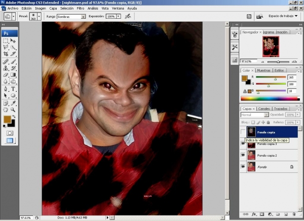 Creation of My Own Nightmare: Step 4